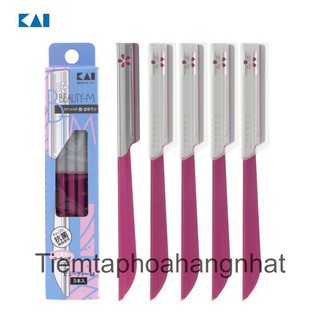 Dao cao lông mày KAI Nhật Bản hộp 5 chiếc