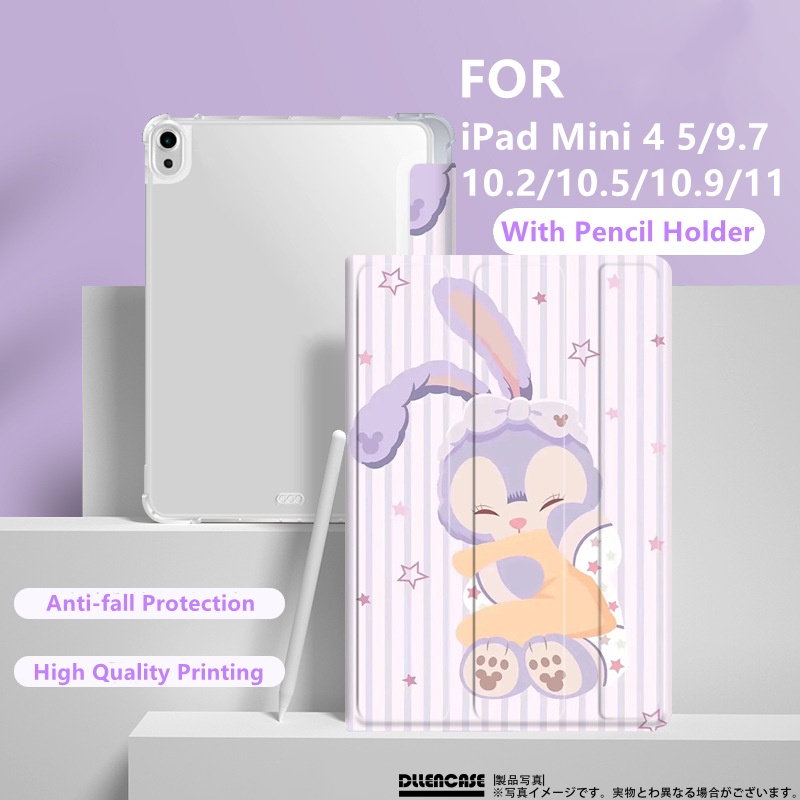 Ốp da máy tính bảng Dllencase có ngăn đựng bút thích hợp cho iPad 2021 Pro 11 2019 2020 10.2 7/8th Generation 2018 9.7