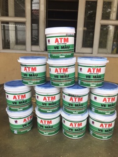 (Sơn chậu) Ve tinh ATM màu đen 280gr
