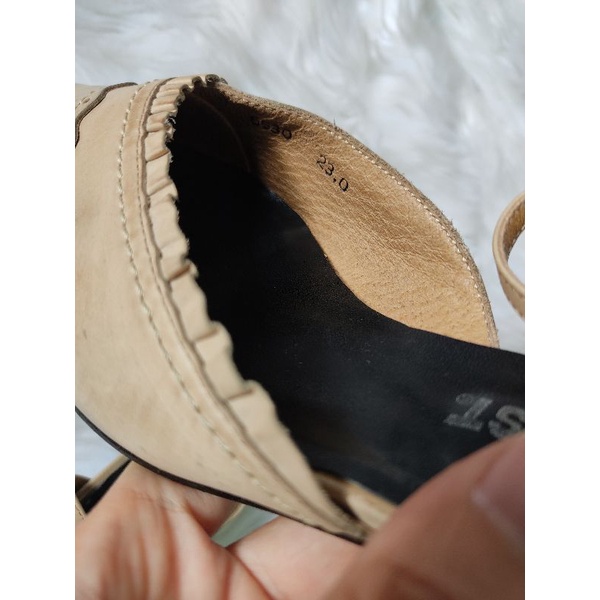 Giày da mộc size 37