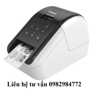 MÁY IN NHÃN BROTHER QL-810W (Khổ nhãn 12mm - 62mm)