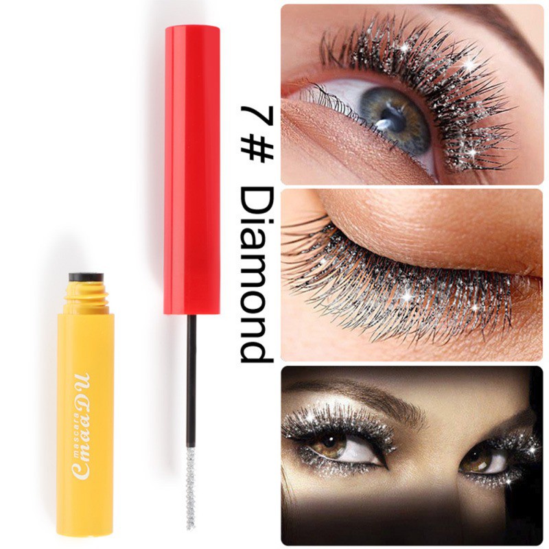 [Hàng mới về] Mascara 4D lâu trôi không thấm nước làm mi cong và dài 10 màu tùy chọn