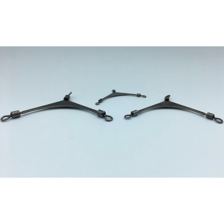 Set 10 Phụ Kiện Câu Cá 3 Đầu Bằng Thép Không Gỉ