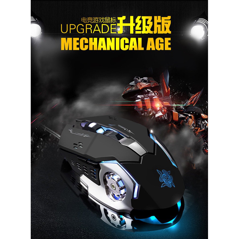 Chuột chuyên Game 6D DIVIPARD G502 Led đa màu DPI 3200 -DC2220