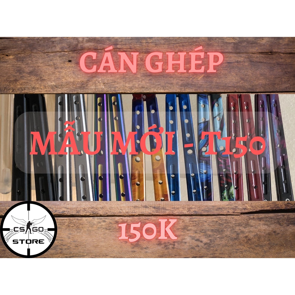 Mẫu mới balisong CSGO cán thẳng, tập luyện và trưng bày tại CSGO STORE