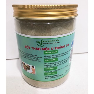 Bột Thảo Mộc Ủ Trắng Da TUỆ TÂM - 100% Từ Thảo Mộc Tự Nhiên - Hủ 400g