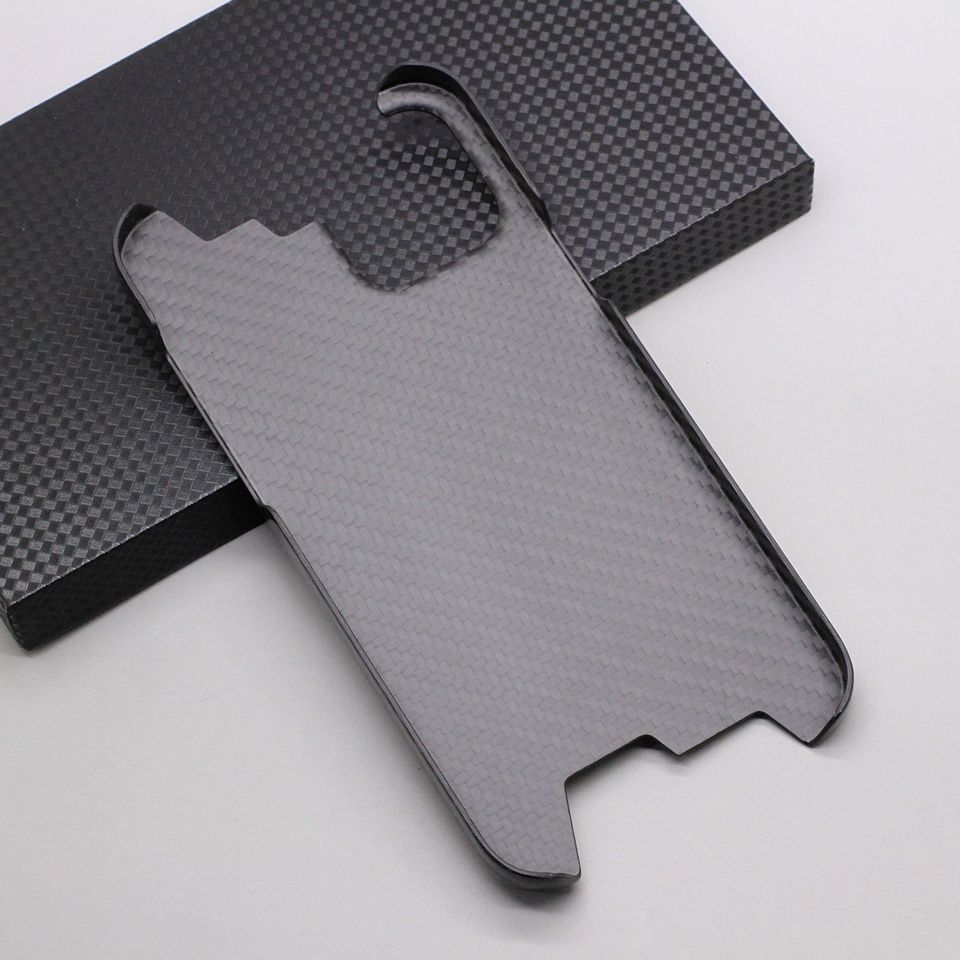 Ốp Điện Thoại Sợi Carbon Nguyên Chất Cho Iphone 13 12 11 Pro Max 100% i13 12 Mini