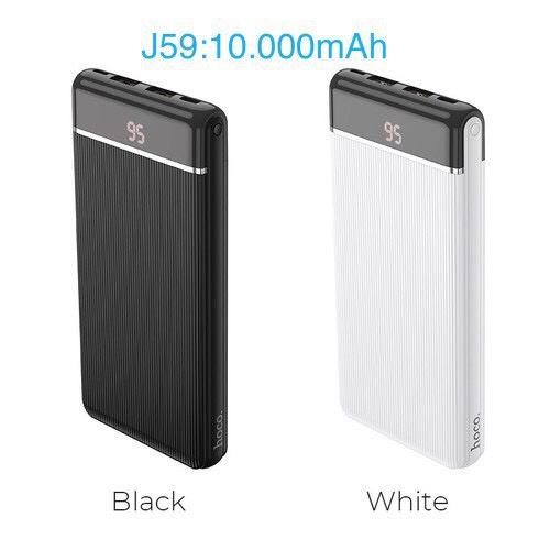 Sạc dự phòng hoco J59 10.000 mAh chính hãng (Bh 1 năm)