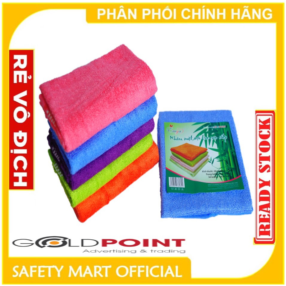 Khăn mặt sợi tre Emya 28x48