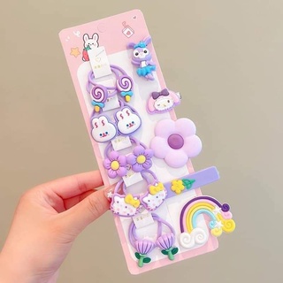 Set kẹp cột bé 15 chi tiết