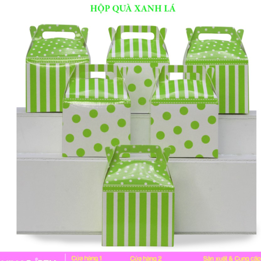 Hộp quà sinh nhật nhiều màu SET 6 cái