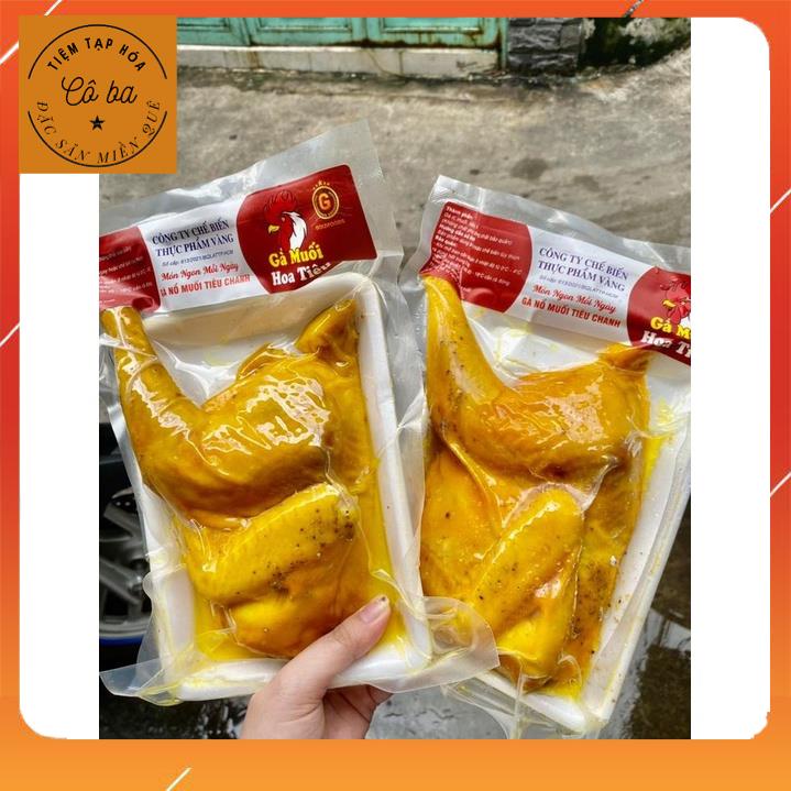 GÀ Ủ MUỐI HOA TIÊU Nữa con - THỰC PHẨM - Đồ Ăn Vặt - Tiệm Cô Ba