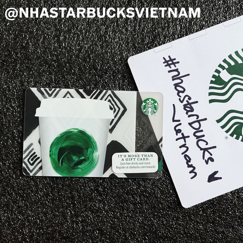 Thẻ Starbucks sưu tầm / LY TÁCH