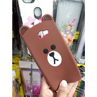 Samsung Galaxy A520 / A5 Ốp lưng điện thoại silicon bền dẻo hình gấu siêu dễ thương cute đáng yêu