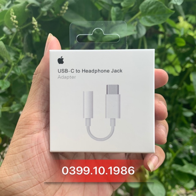 [CHÍNH HÃNG APPLE] Jack chuyển tai nghe 3.5 sang type C Ipad Pro 2018 chính hãng Apple có chip DAC ZIN