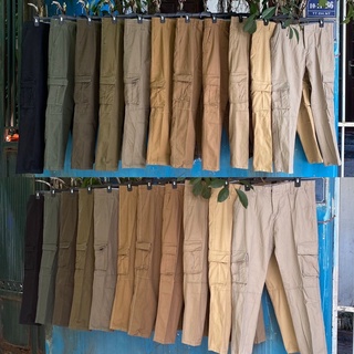 Quần cargo túi hộp dưới 1m77 size 34,36