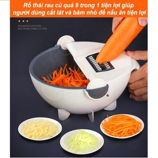 RỔ THÁI RAU CỦ QUẢ 9 TRONG 1 TIỆN LỢI