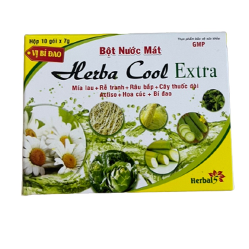 Bột Nước Mát Herba Cool Extra - Hỗ trợ thanh nhiệt , giải độc mát gan , Cvspharmacy