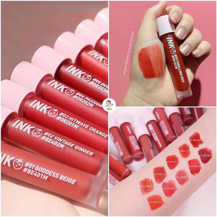 [Sỉ-Rẻ] Son Kem Lì Peripera Ink Matte Blur Tint  [Lẻ-Sỉ]
