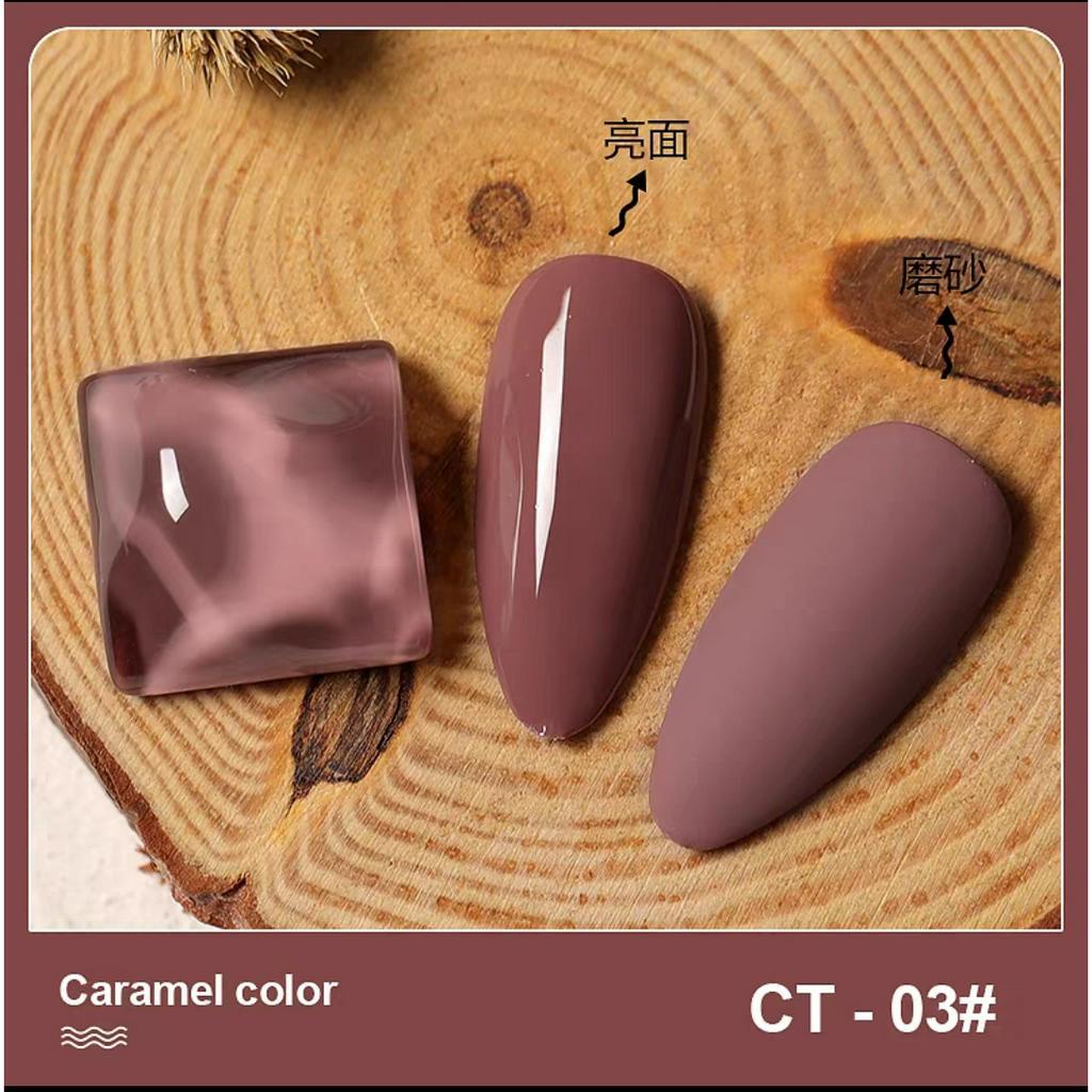 Sơn lẻ Valenmint tone màu Caramel chất sơn đặc MaiAnhNails