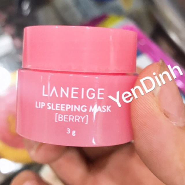 [ Hàng Chuẩn ] Mặt Nạ Ngủ Cho Môi LANEIGE LIP SLEEPING MASK 20g.3g