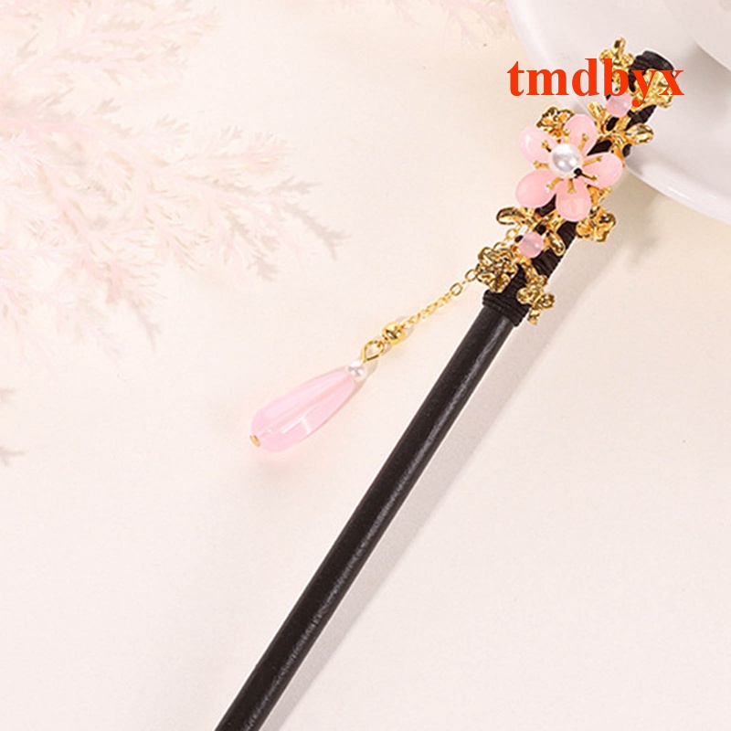 Tmdbyx Trâm Cài Tóc Tua Rua Dài Đính Hạt Ngọc Trai Phong Cách Trung Hoa Cổ Điển Dành Cho Cô Dâu Trong Ngày Cưới