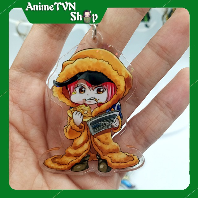 Móc khoá Mica anime One Piece - Đảo hải tặc (Loại 5 - thế hệ tồi tệ) - Nhựa Cứng Acrylic In 2 mặt sắc nét ( ảnh thật )