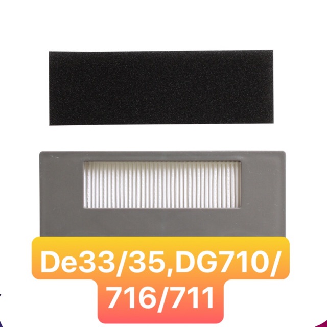 Miếng lọc hút bụi DE33/35,DG710/711/716