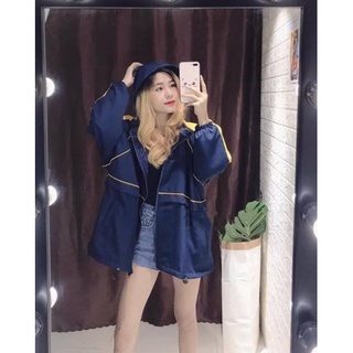 ... ÁO KHOÁC GIÓ NỮ FORM RỘNG CÁ TÍNH