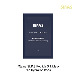 Smas mặt nạ dưỡng da peptide silk mask 24h hydration boost 25g