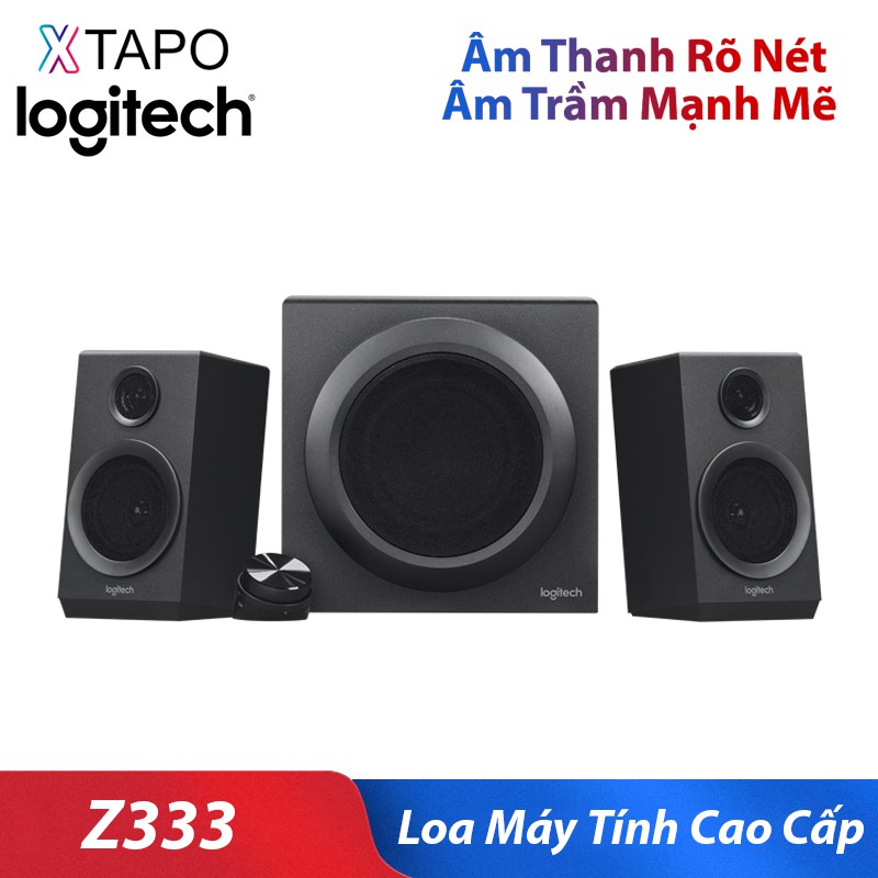 Loa máy tính cao cấp 2.1 LOGITECH Z333 - Hàng Chính Hãng