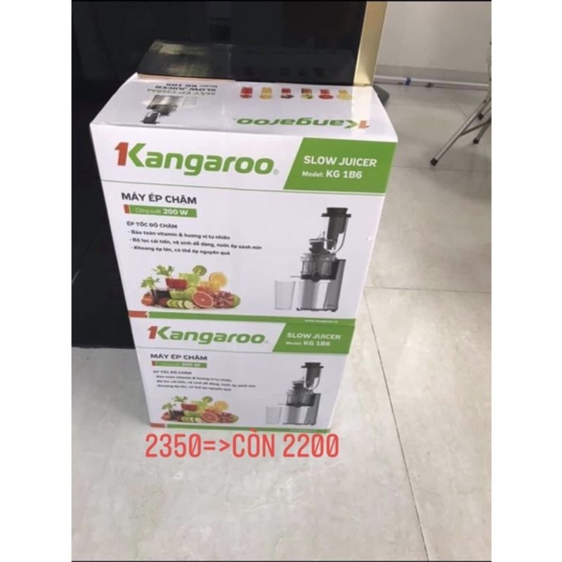 Máy ép chậm Kangaroo KG1B6 hàng chính hãng bảo hành 12 tháng