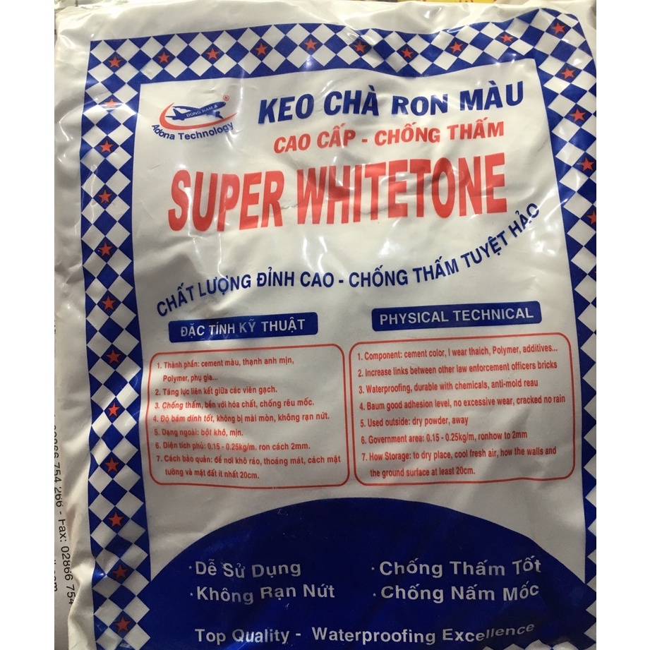 Keo chà ron màu cao cấp chống thấm