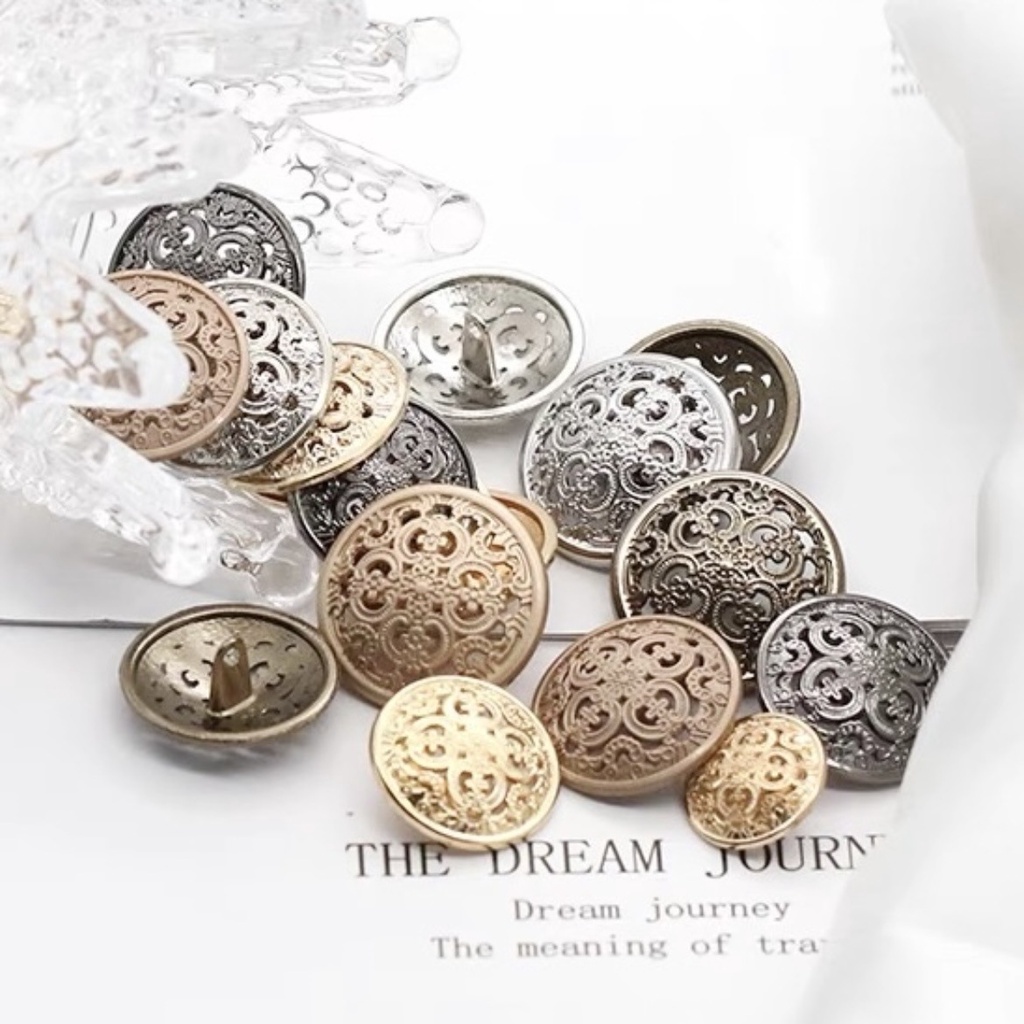 10 Nút Áo Khoác Nữ Thời Trang 15 / 20 / 25mm