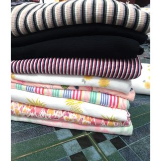 Vải cotton 2c va thun gân