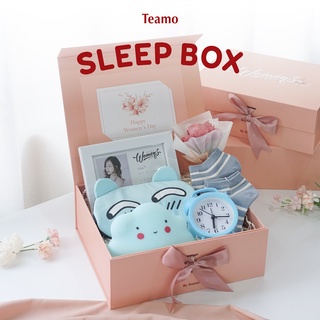 [Tặng khung + in ảnh] Hộp quà Sleep Box Teamo (Màu Blue) - Bộ quà tặng độc đáo và tinh tế cho bạn bè, người yêu,