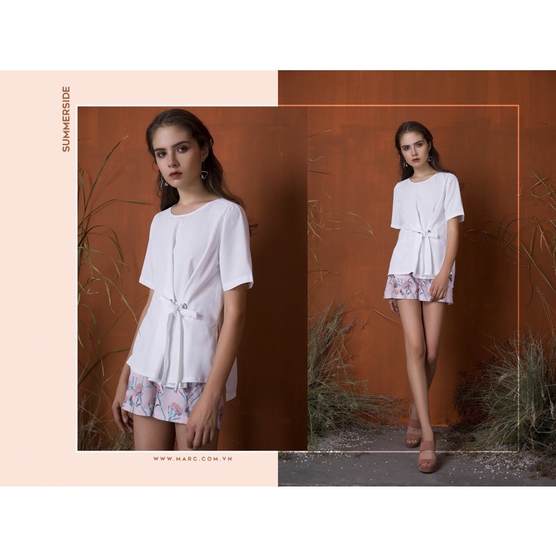Áo sơmi xẻ tà Marc S