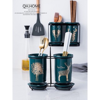 Ống cắm đũa sứ cao cấp