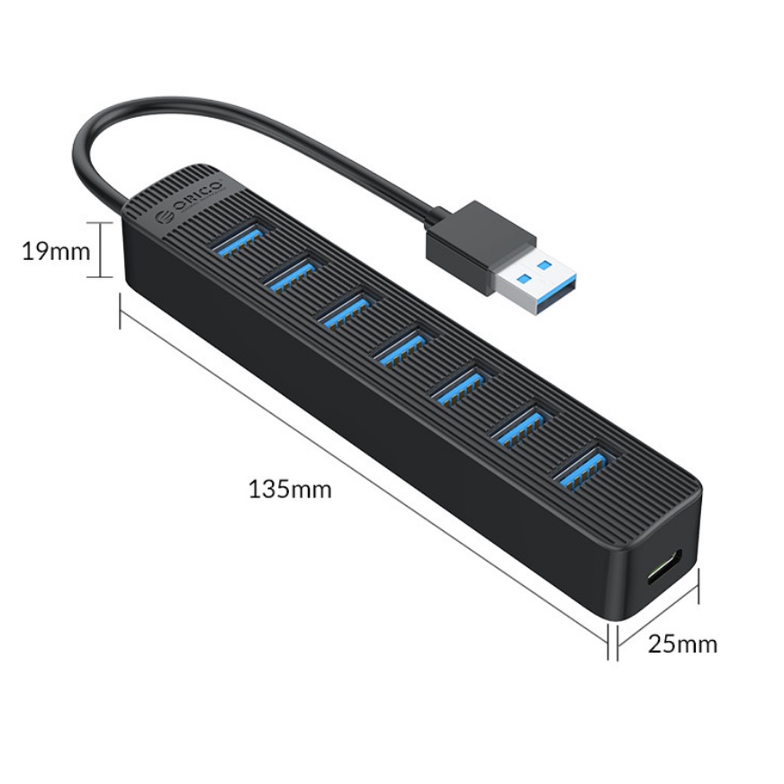 Bộ chia USB 7 cổng USB 3.0 Orico