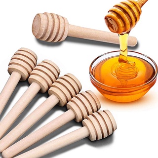 Set 10 Muỗng Gỗ Múc Mật Ong Tiện Dụng