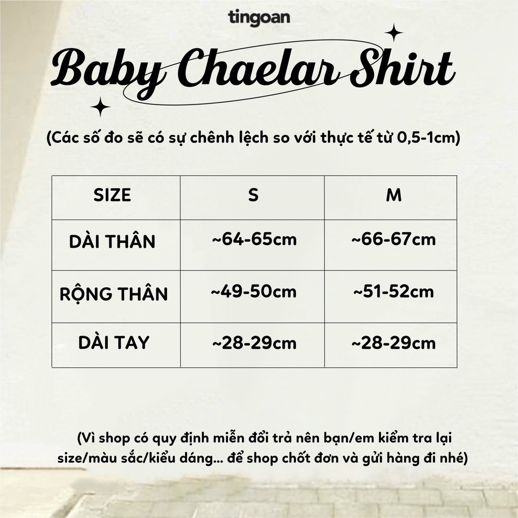 TINGOAN® - Áo sơ mi vai phồng cộc tay chống nhăn đen BABY CHAELA SHIRT/BL