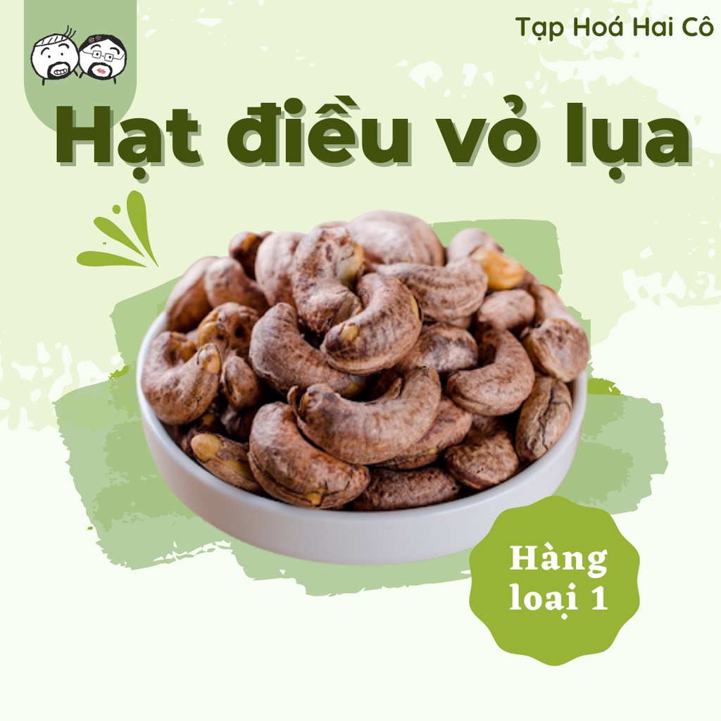 HẠT ĐIỀU CỒ NGUYÊN HẠT VỎ LỤA - HÀNG LOẠI 1