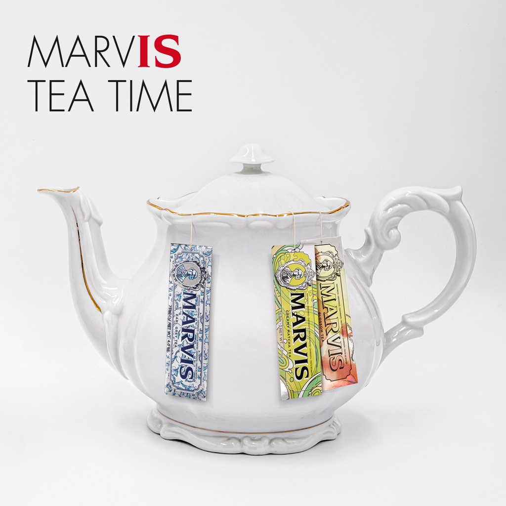 Kem Đánh Răng Marvis Tea Collection - Hương Vị Trà