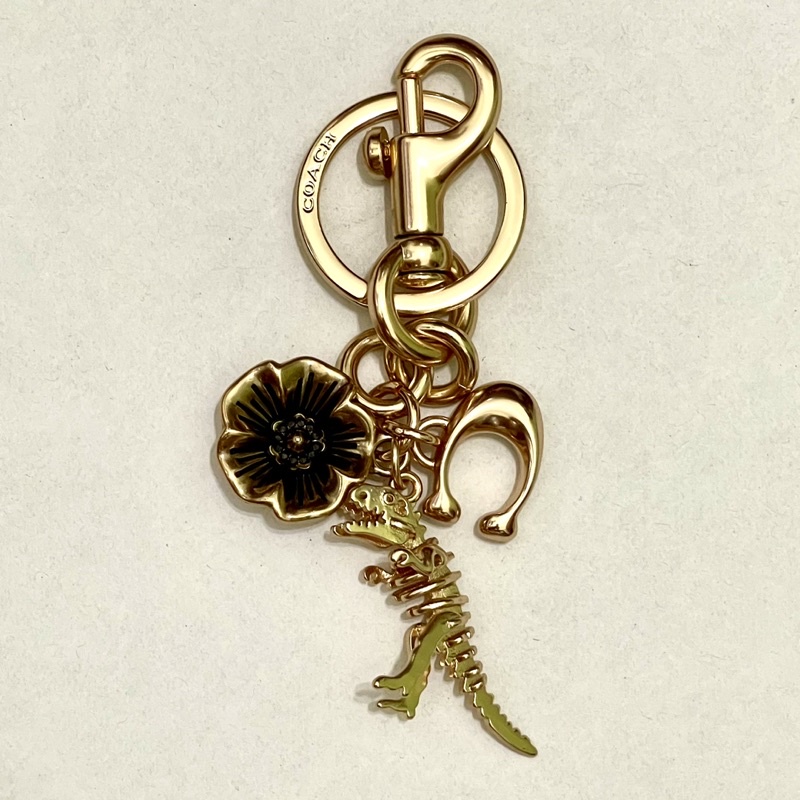 Coach Charm trang trí túi/móc khoá xe chính hãng