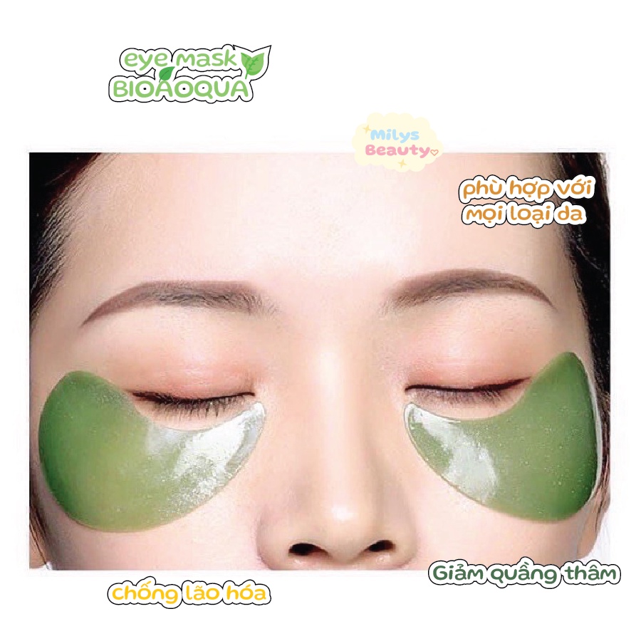 Mặt nạ mắt bioaqua - mask ngủ dưỡng mắt giảm quầng thâm bọng mắt