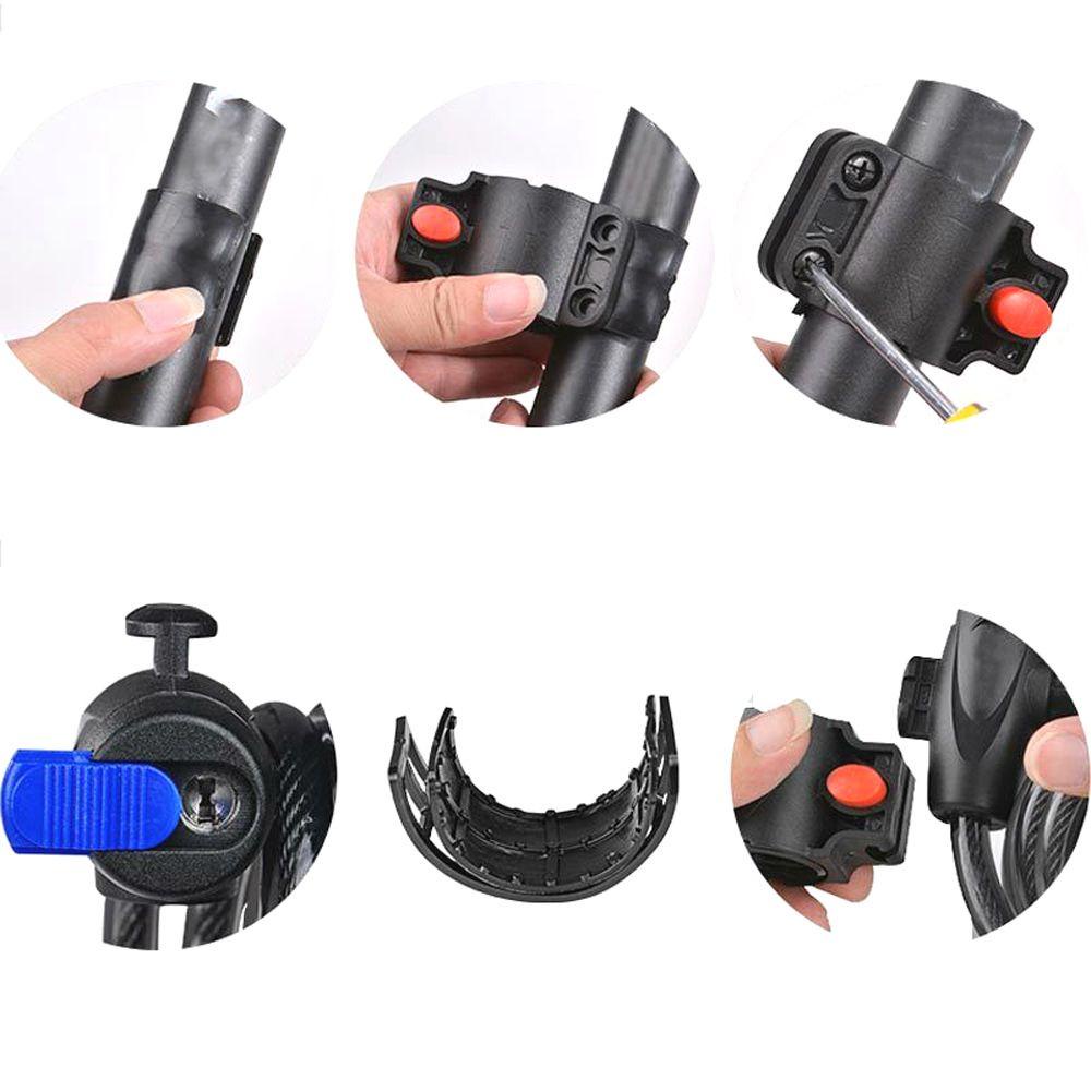 Khóa Xe Đạp Chống Trộm Bằng Thép Không Gỉ
