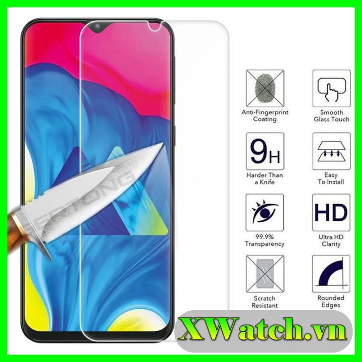 Cường lực Samsung Galaxy M10 / M20 M30 / M30S / M31 / M40 Note 10 lite  trong suốt