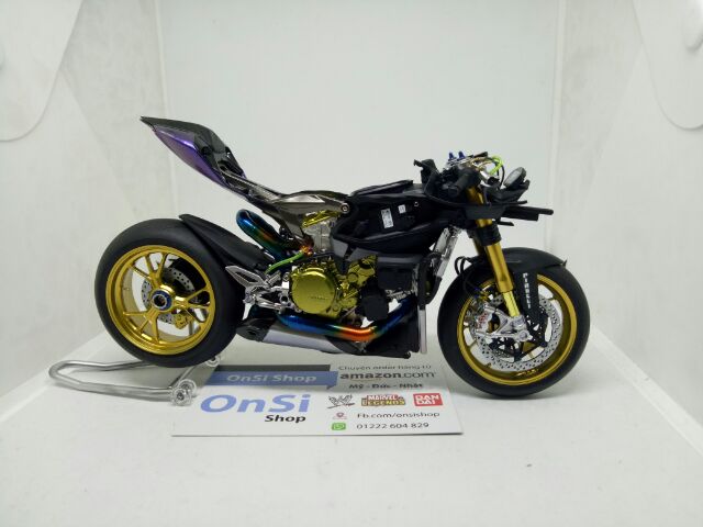 MÔ HÌNH DUCATI 1199 PANIGALE TAMIYA 1/12