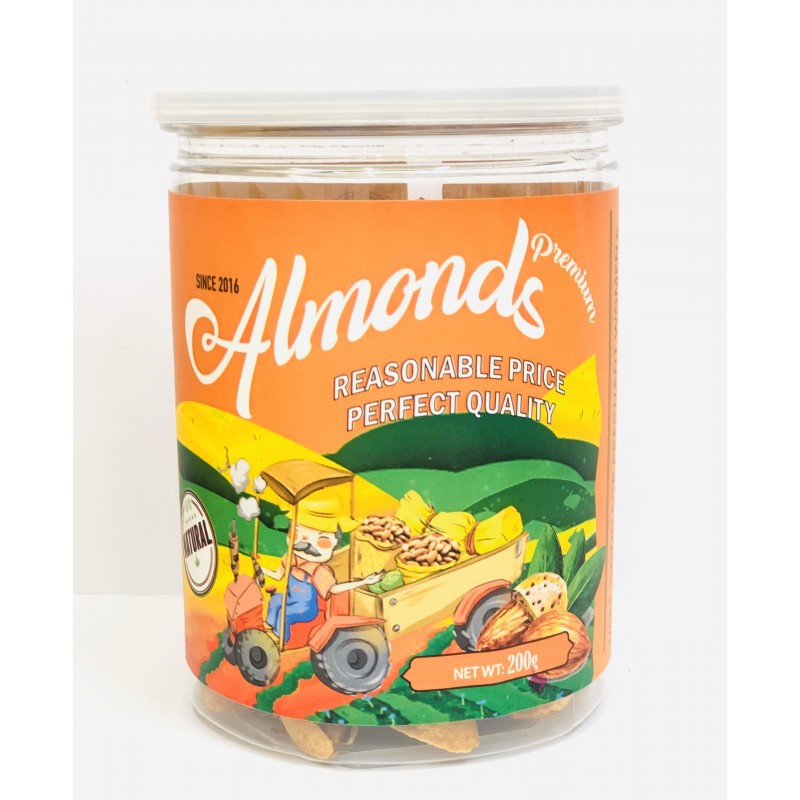 HŨ HẠNH NHÂN ALMONDS SUNRISE 200G