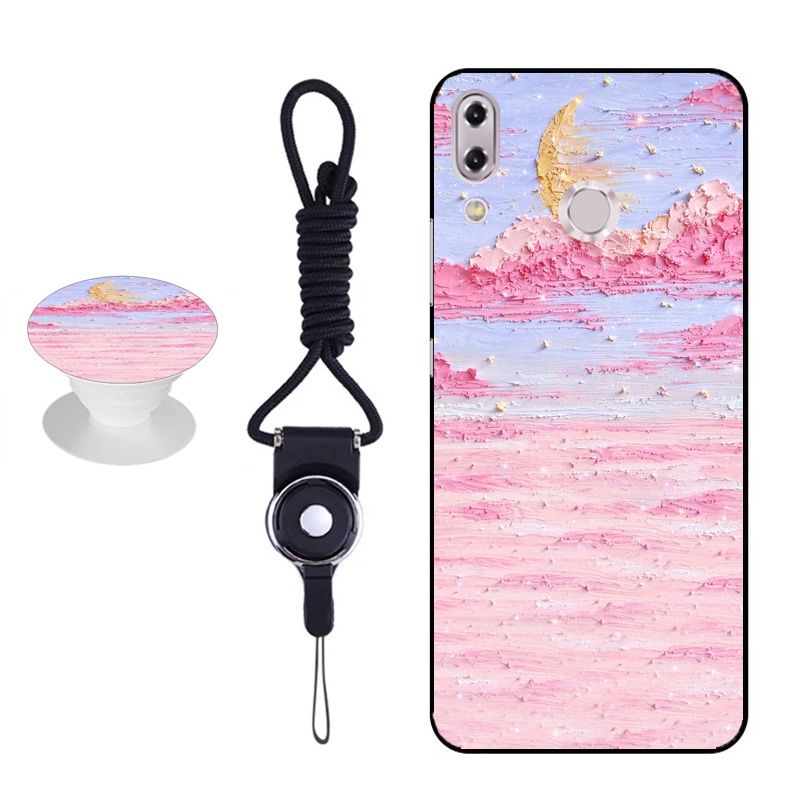 Ốp điện thoại chống sốc có dây đeo cho ASUS ZenFone 5(2018) /Zenfone 5Z/ZE620KL ZS620KL/X00QD